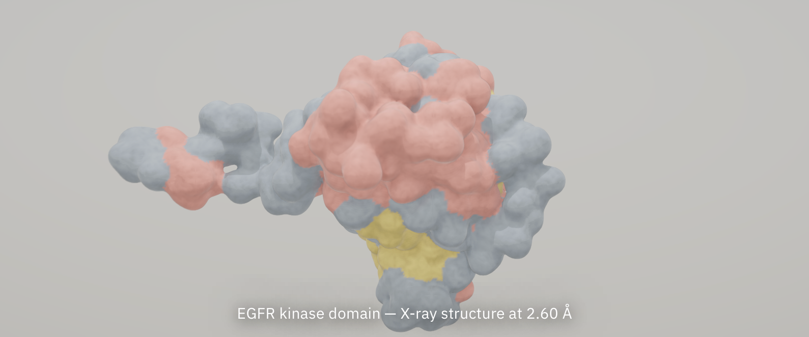 High-key molecular surface study